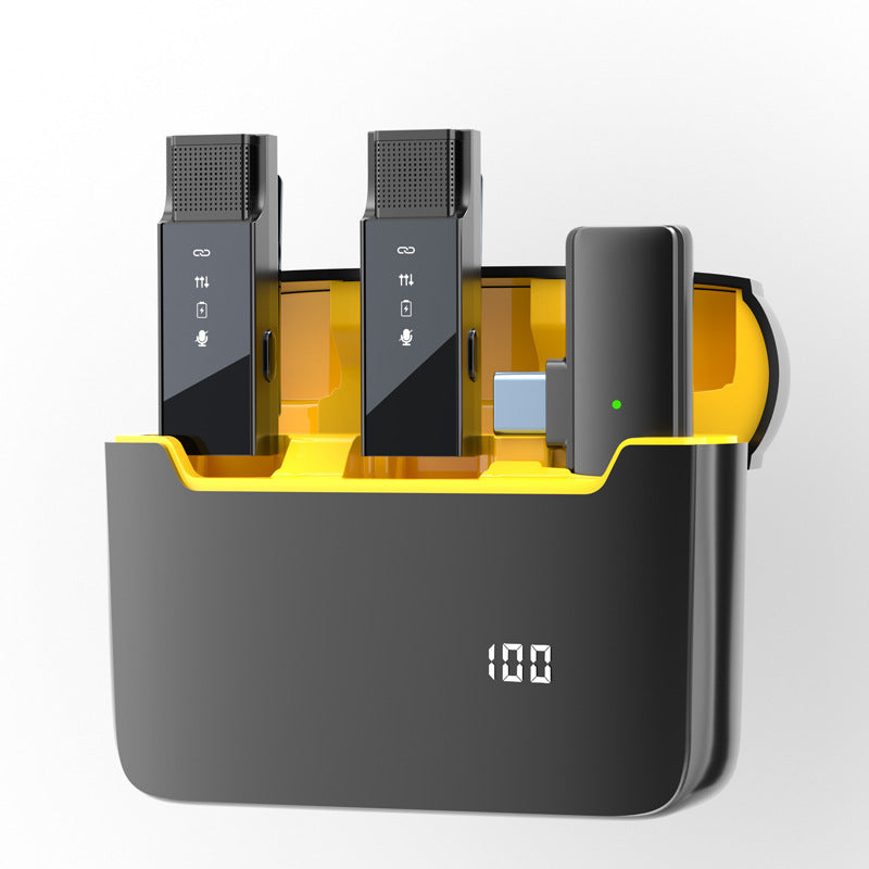 Bac de charge pour microphone à clip de collier sans fil