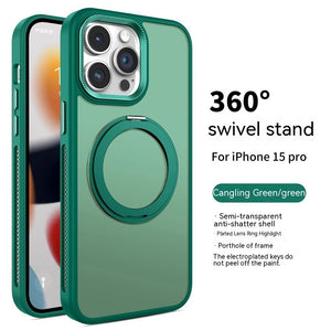 Support rotatif coque de téléphone à astraction magnétique Dissipation thermique givrée Résistant aux chutes