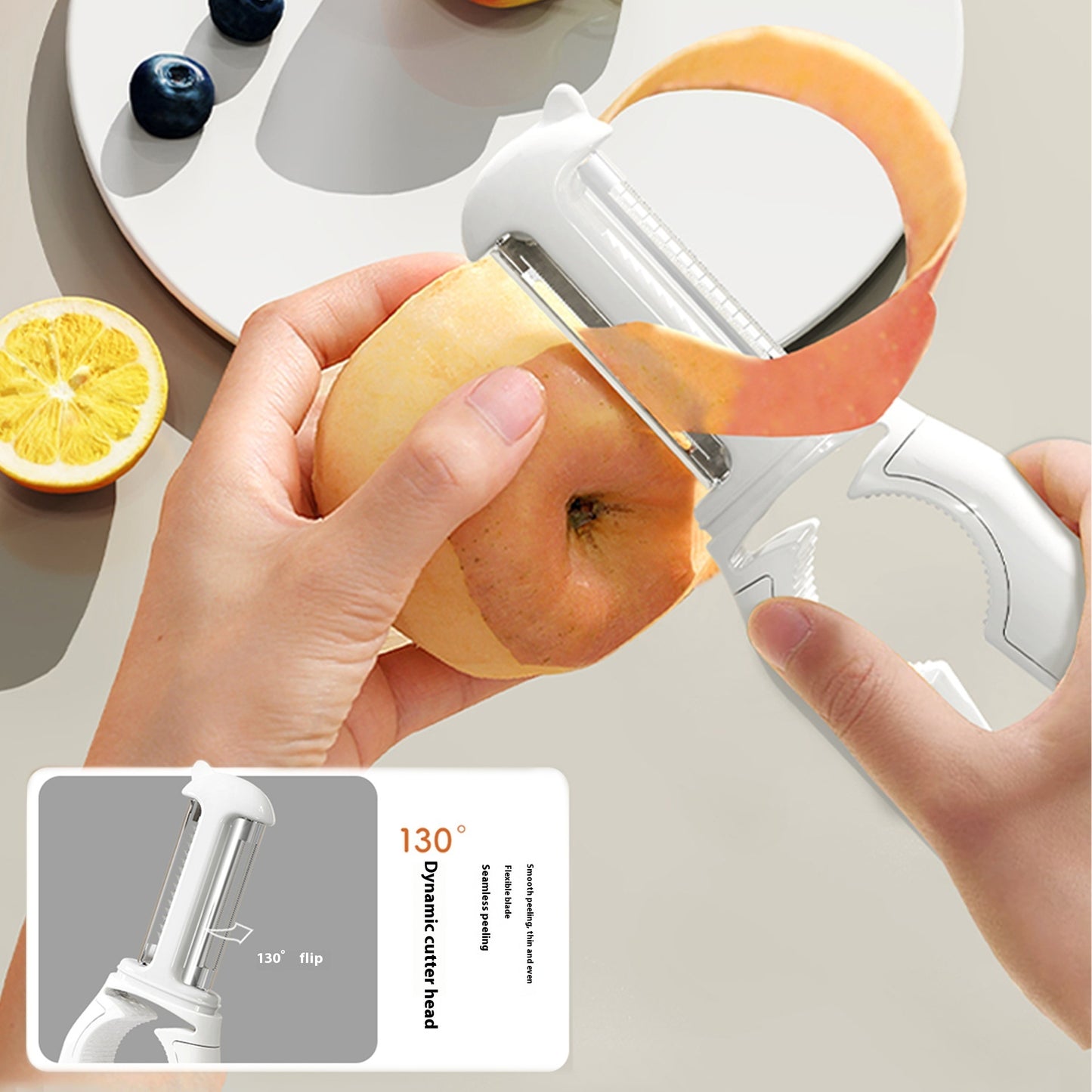 Gadgets de cuisine Scratcher ✅ multifonctionnel Peeler cinq en un