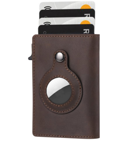 AirSecure Wallet ✅ Portefeuille Anti-vol AirTag , porte-carte multifonctionnel