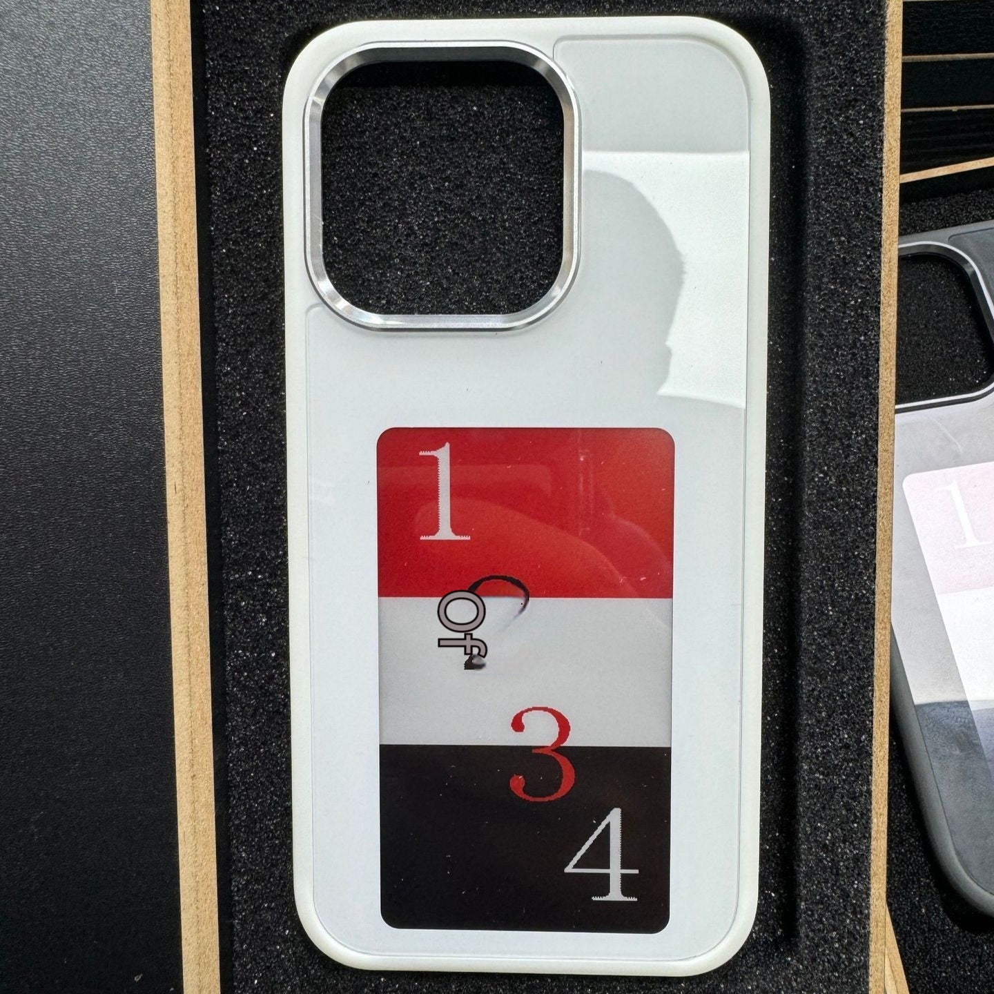 Coque de téléphone à écran e-ink, Projection d'écran illimitée, couverture de téléphone personnalisée, sans batterie