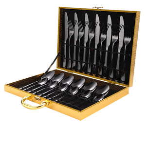 Ensemble de vaisselle haut de gamme de 24 pièces