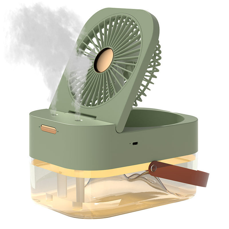 Humidificateur Ventilateur De Pulvérisation Ventilateur De Bureau Avec Veilleuse Pour Appareil Électroménager D'été