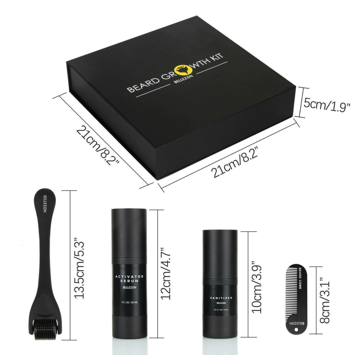 BarbeLux Booster - Ensemble de soins de la barbe
