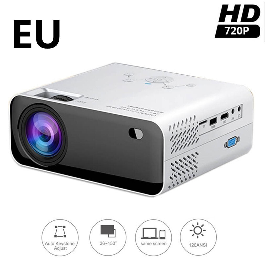 Projecteur d’écran d’accueil de bureau d’entreprise