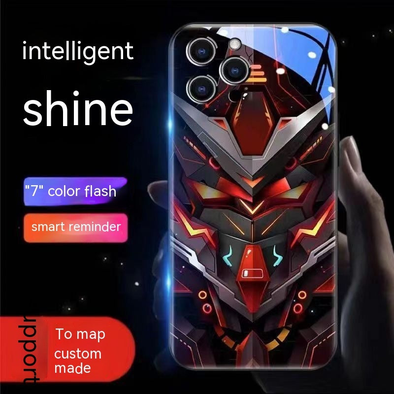 Étui De Téléphone Émettant De La Lumière Entrante