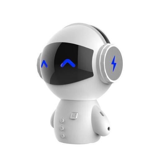 Fruitron mignon mini robot haut-parleur bluetooth