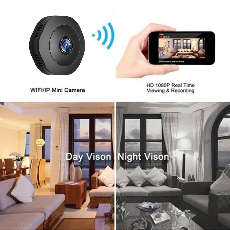 SecureLink Cam ✅ 1080P HD Mini caméra de sécurité sans fil