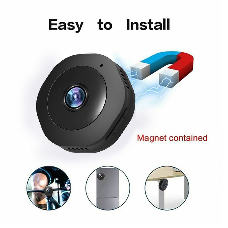 SecureLink Cam ✅ 1080P HD Mini caméra de sécurité sans fil