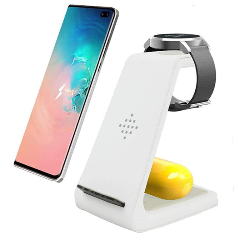 TriCharge Dock ✅ support de charge sans fil trois-en-un Base de charge rapide