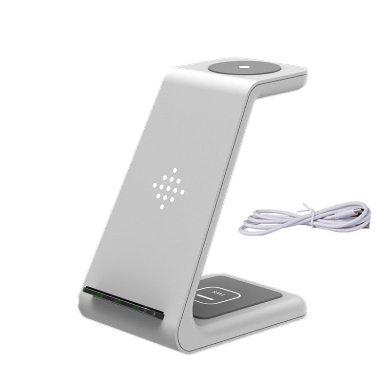 TriCharge Dock ✅ support de charge sans fil trois-en-un Base de charge rapide