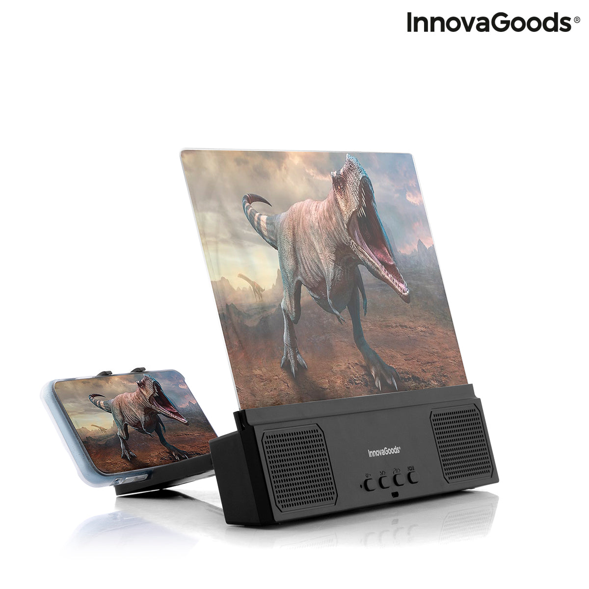 Amplificateur d’Écran avec Haut-parleur pour Mobiles Mobimax InnovaGoods