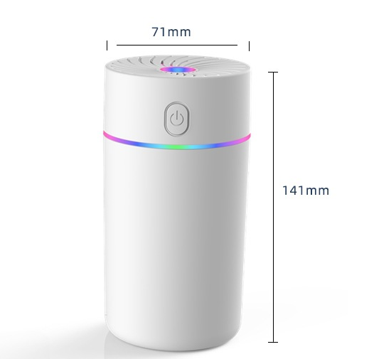 Nuevo Mini humidificador USB para coche, purificador de aromaterapia para automóvil, humidificador