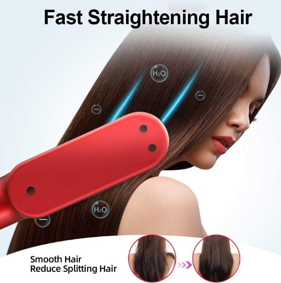 Lisseur de cheveux Peigne de charge sans fil USB