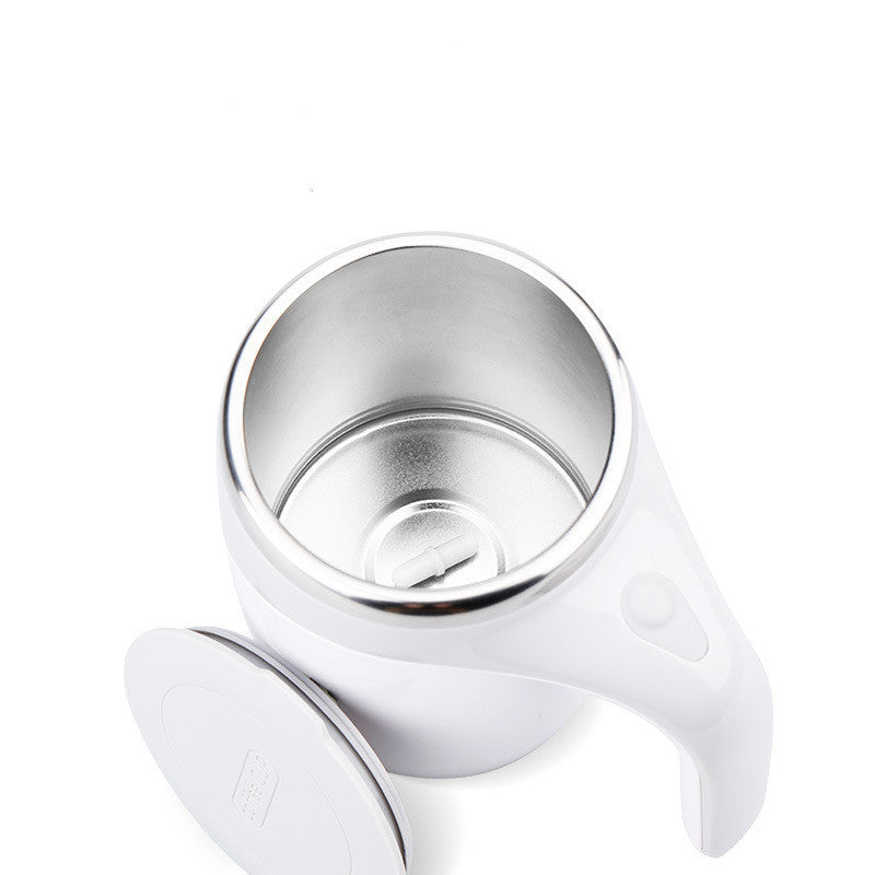 Modèle rechargeable Tasse à mélanger automatique Tasse à café Tasse à agitation électrique de haute valeur Lazy Milkshake Tasse d'eau magnétique rotative