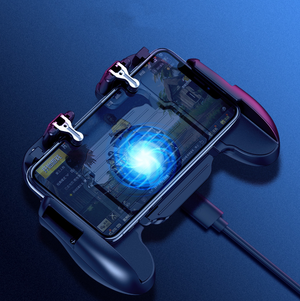 New Arrival Compatible with Apple Wireless Telescopic Game Controller Game Trigger for iOS Android Phone with Fan