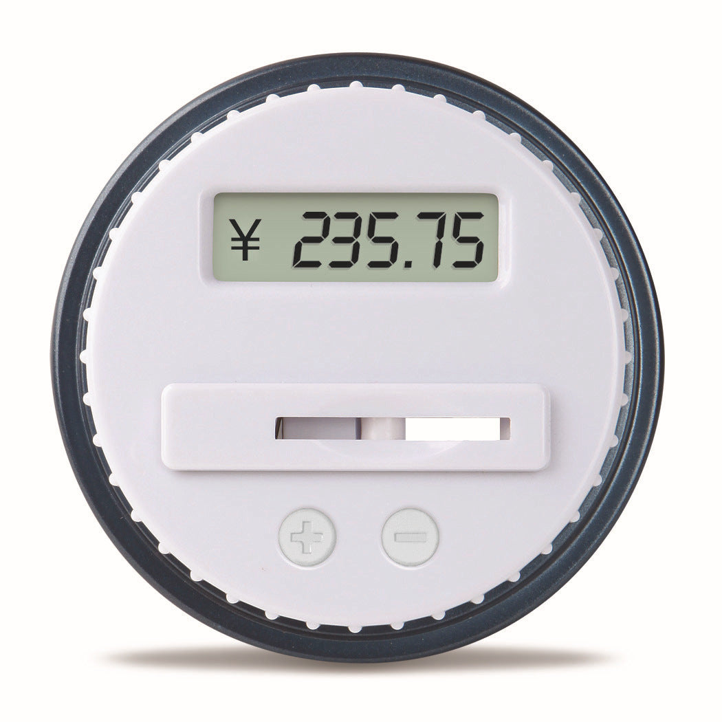 Boîte d'économie d'argent de comptage numérique électronique