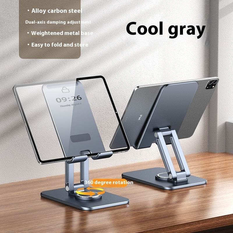 Support de bureau mobile pliant rotatif
