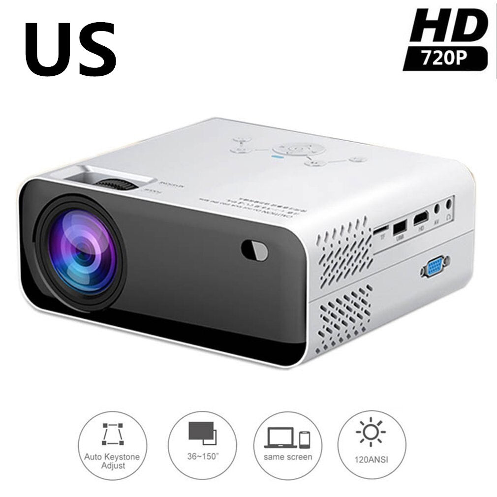 Projecteur d’écran d’accueil de bureau d’entreprise