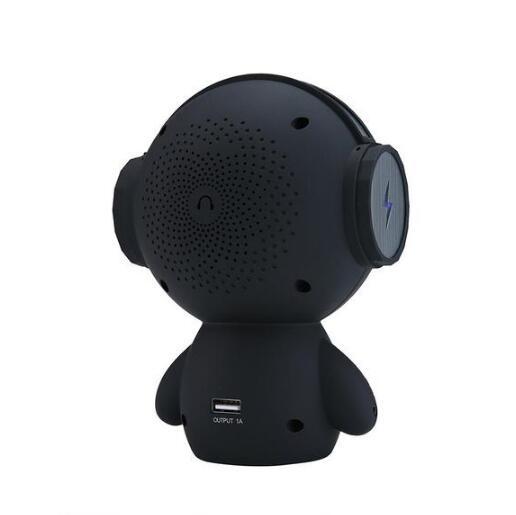 Fruitron mignon mini robot haut-parleur bluetooth