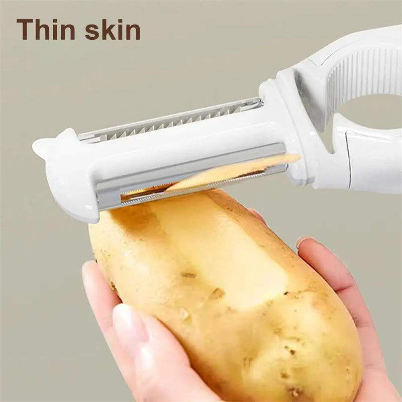 Gadgets de cuisine Scratcher ✅ multifonctionnel Peeler cinq en un