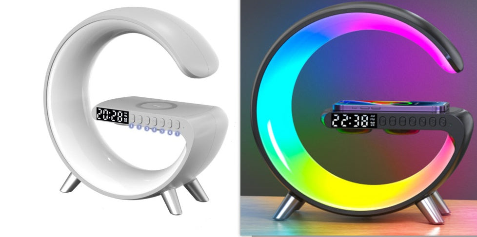 GlowWave Smart Lamp ✅ Nouvelle lampe LED intelligente Bluetooth Charge sans fil Lampe de décoration