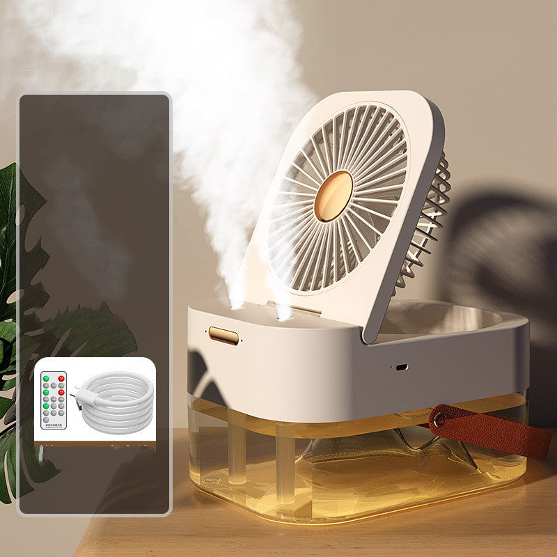 Humidificateur Ventilateur De Pulvérisation Ventilateur De Bureau Avec Veilleuse Pour Appareil Électroménager D'été