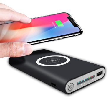 Trésor de chargement sans fil trois en un, puissance mobile universelle, trésor de chargement de grande capacité