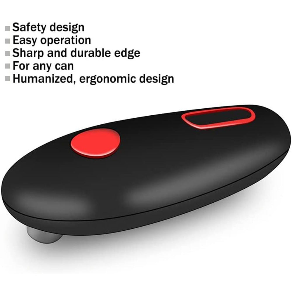 Ouvre-boîte électrique Machine automatique de boîte à bouteille One Touch Portable Kitchen Hand Free Opening Opener Tool Gadgets