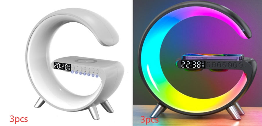 GlowWave Smart Lamp ✅ Nouvelle lampe LED intelligente Bluetooth Charge sans fil Lampe de décoration