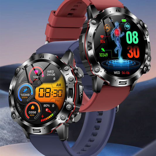 Montre de sport de plein air avec appel Bluetooth HD ECG