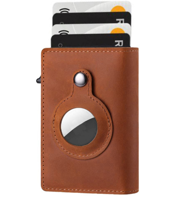 AirSecure Wallet ✅ Portefeuille Anti-vol AirTag , porte-carte multifonctionnel