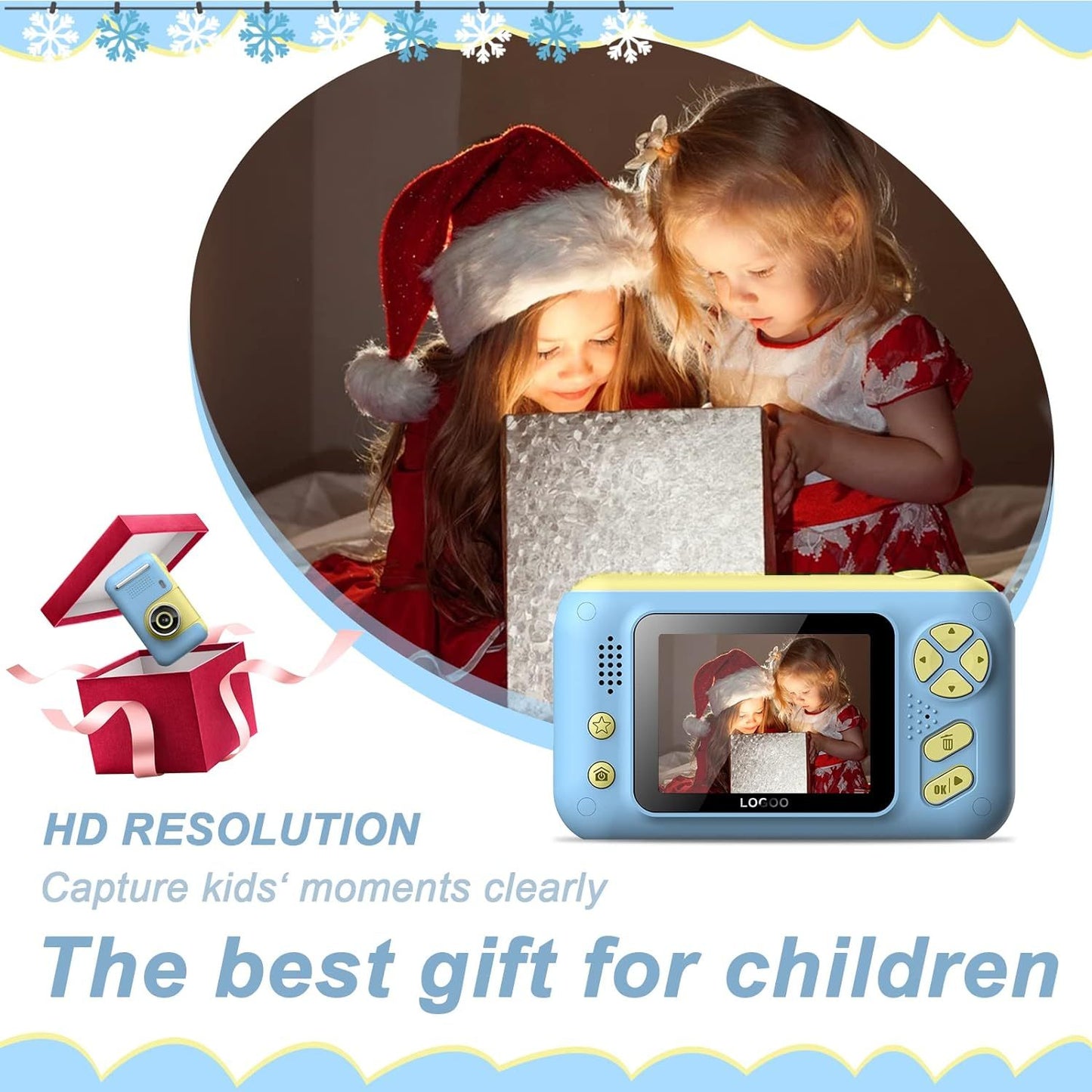 KidSnap 20MP ✅ Appareil photo numérique pour enfants à selfie caméra vidéo HD 1080P avec carte SD de 32 Go