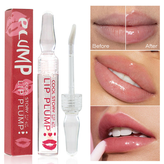 JuicyLuxe Lip Shine ✅ Saveur de fruits à croissance labiale brillant à lèvres hydratant