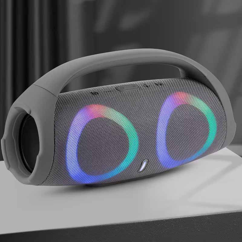 Haut-parleur Bluetooth De Trois Générations War Drum Avec Lumières De Couleur RVB Extérieur Portable Étanche