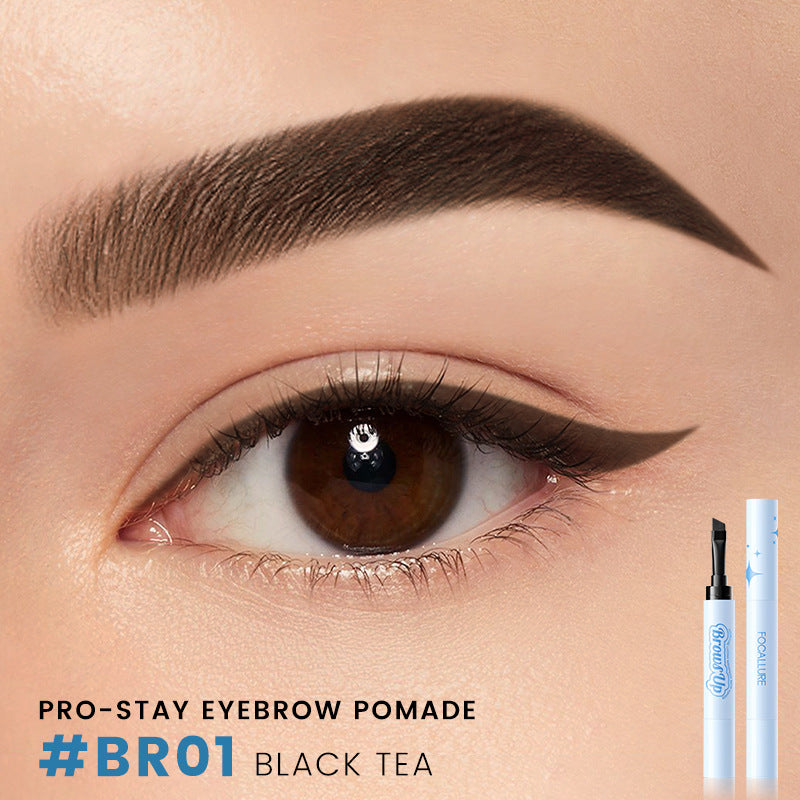 Crayon Eyeliner crème Gel à sourcils 3D 2 en 1, 3 couleurs, imperméable, longue durée, pommade rehausseur, maquillage, cosmétiques