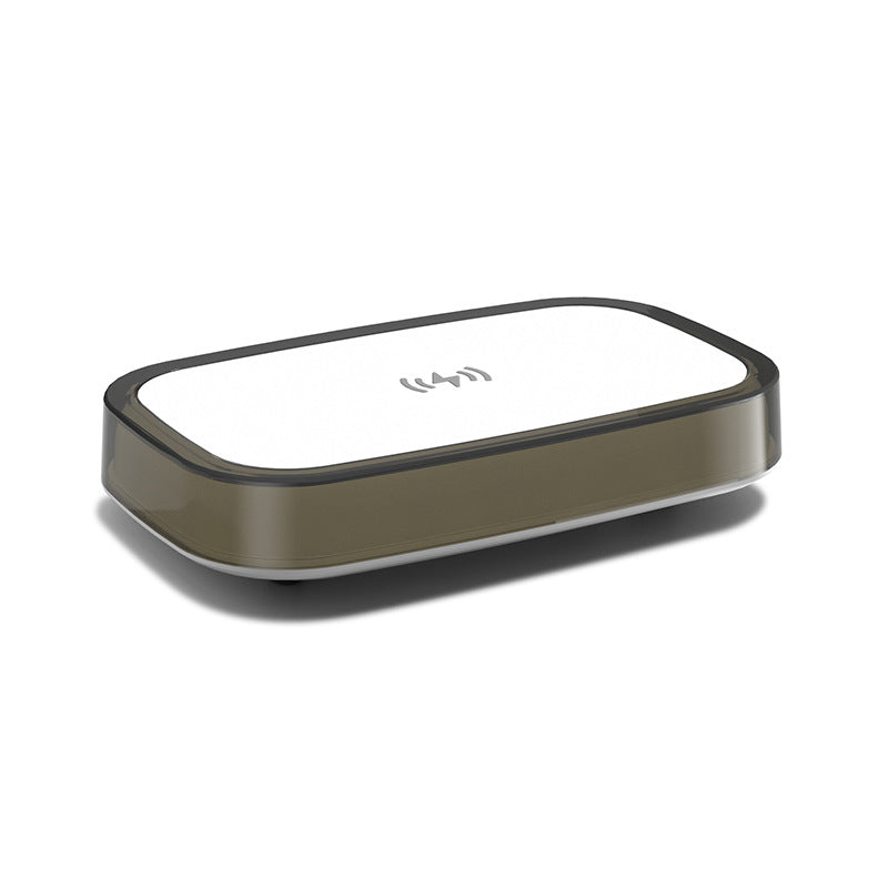 Chargeur sans fil de bureau Lampe de chevet LED Petite lampe de nuit