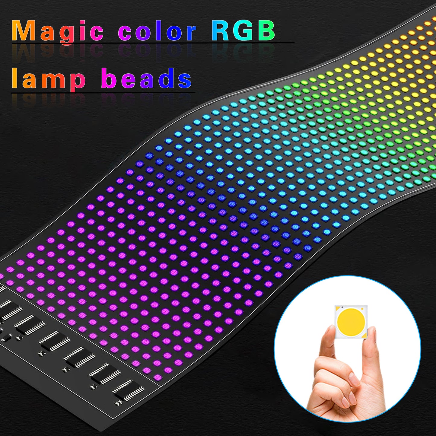 Écran LED RGB Flexible Publicitaire