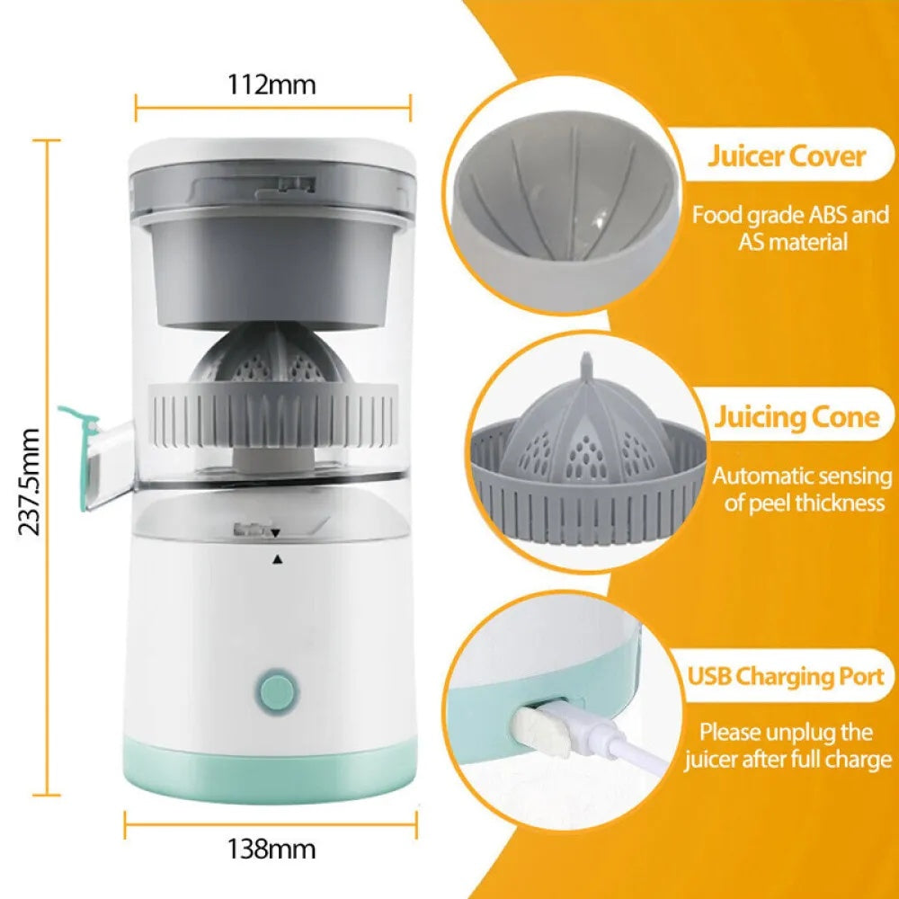 JusPro ✅ Machine à Jus Électrique presse-jus portable
