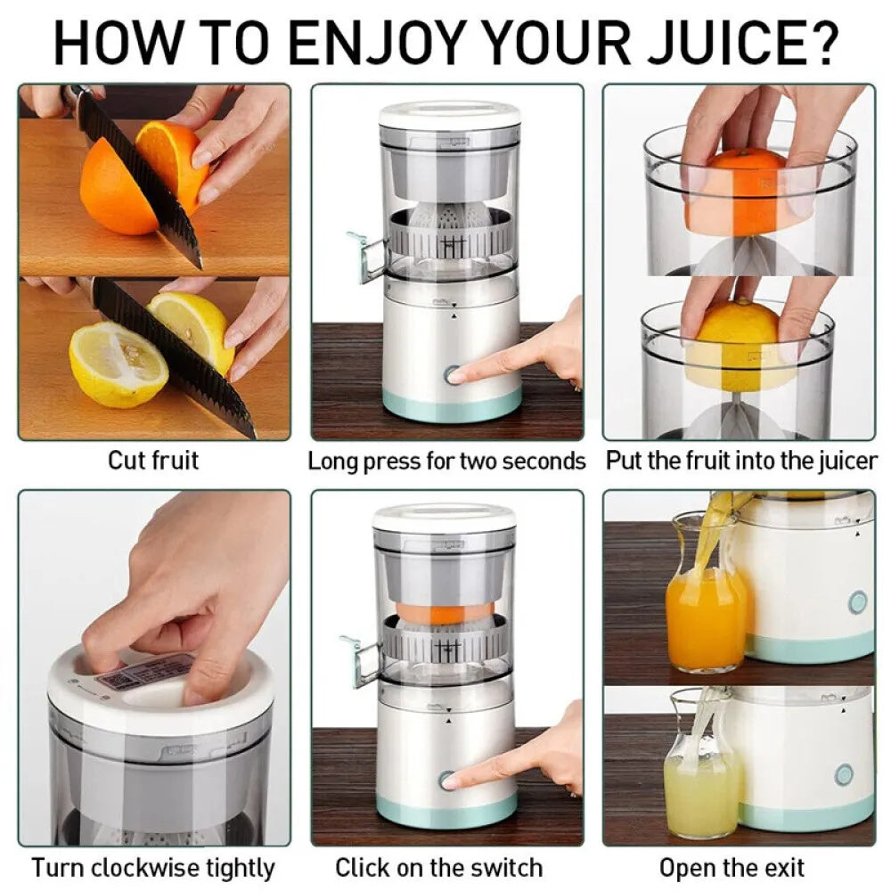 JusPro ✅ Machine à Jus Électrique presse-jus portable