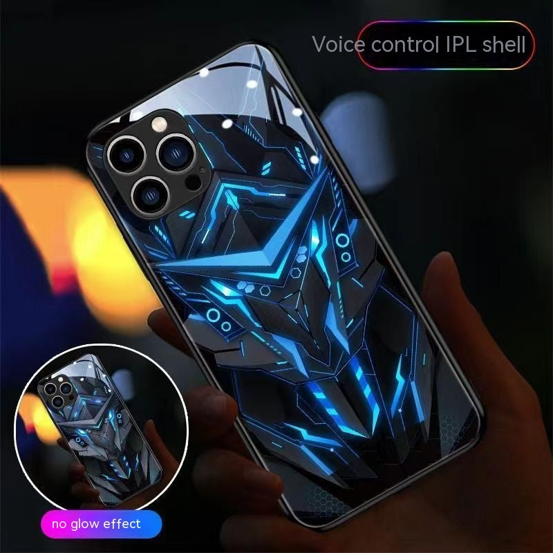 Étui De Téléphone Émettant De La Lumière Entrante