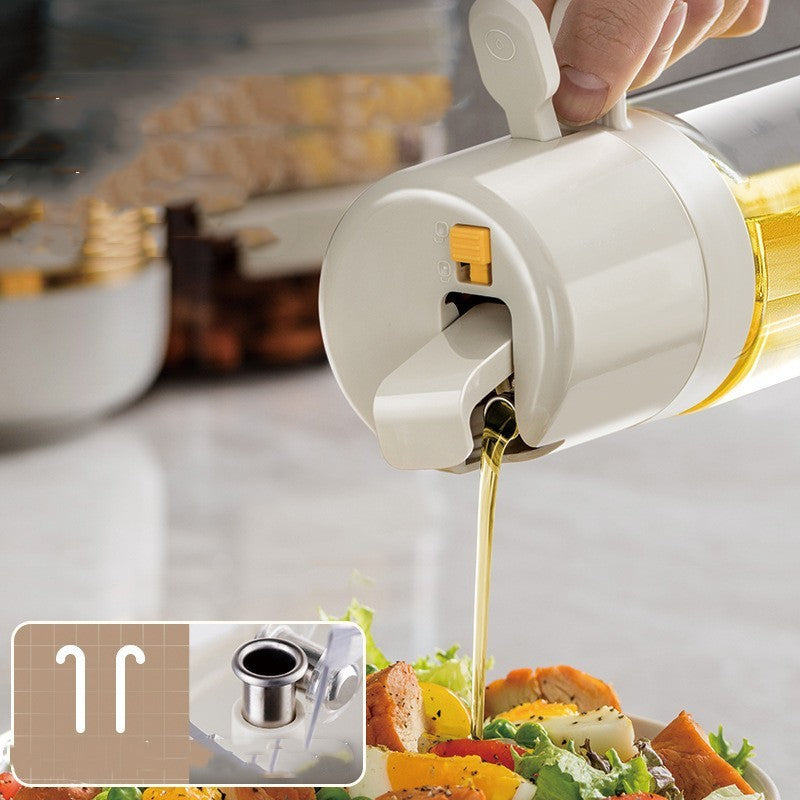OilMist 2-en-1 ✅ Distributeur et Pulvérisateur d'huile de cuisson