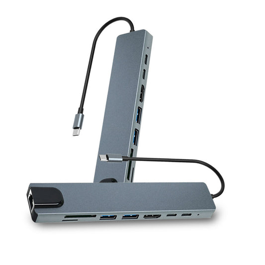 Station D'accueil Type-C Vers HDMI Vers HDTVVGA 8-en-1 HUB8IN1USB-C3.0PD Charge Rapide
