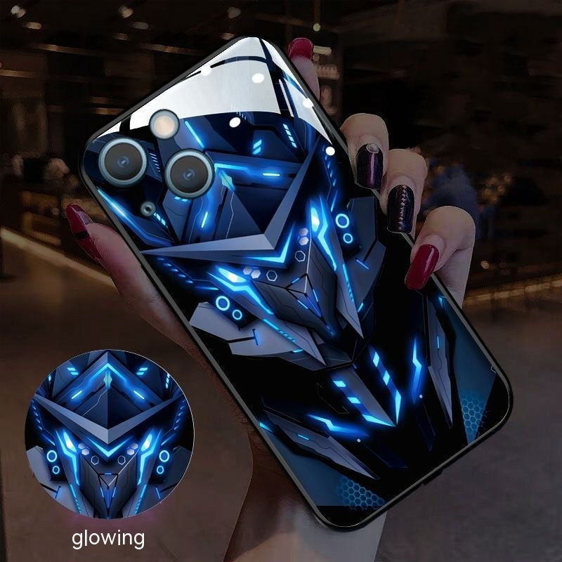 Étui De Téléphone Émettant De La Lumière Entrante
