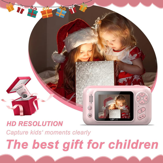 KidSnap 20MP ✅ Appareil photo numérique pour enfants à selfie caméra vidéo HD 1080P avec carte SD de 32 Go