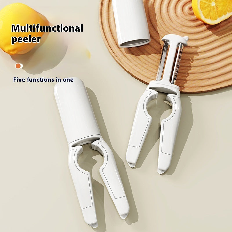 Gadgets de cuisine Scratcher ✅ multifonctionnel Peeler cinq en un