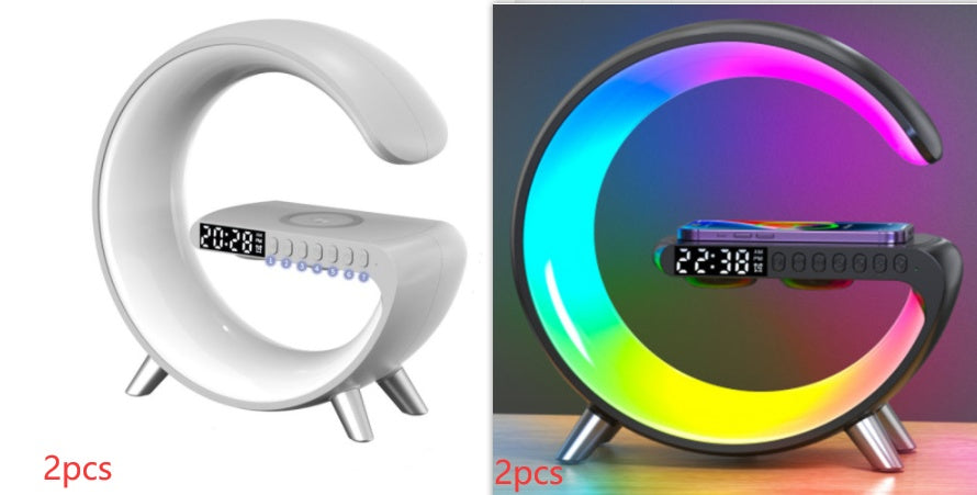 GlowWave Smart Lamp ✅ Nouvelle lampe LED intelligente Bluetooth Charge sans fil Lampe de décoration