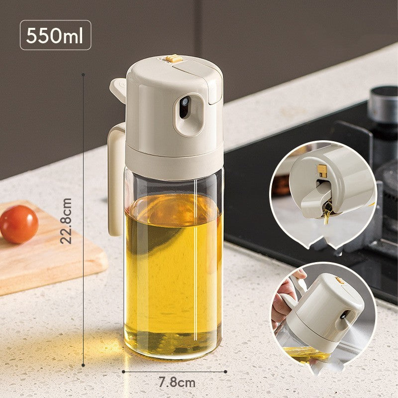 OilMist 2-en-1 ✅ Distributeur et Pulvérisateur d'huile de cuisson