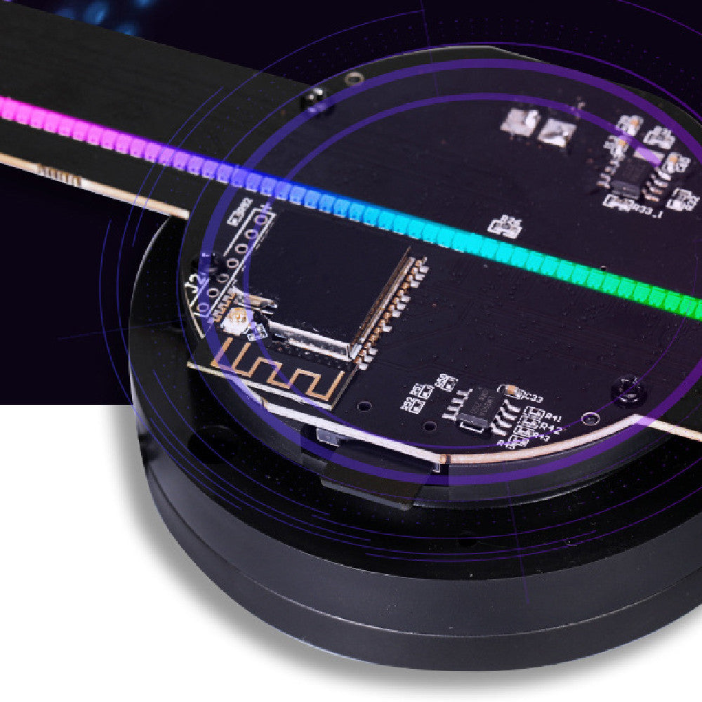 Mise à niveau Naked Eye 3D Holographic Advertising Machine Fan Screen Support Lmage Video Store Bar Party Advertising Display