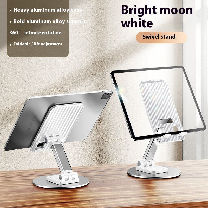 Support de bureau mobile pliant rotatif